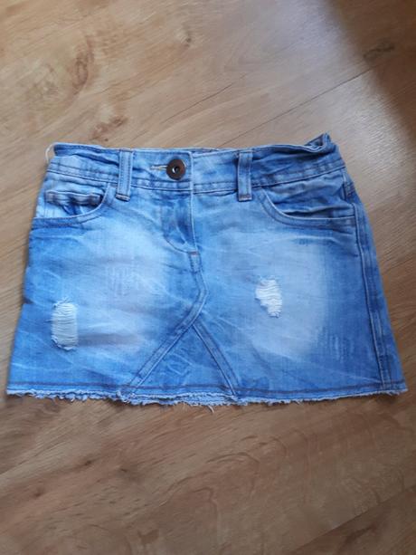 Peckovní dřená džínová riflová sukýnka, next,116