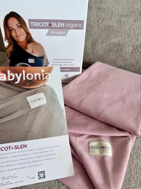Babylonia tricot-slen organic světle růžový, babylonia