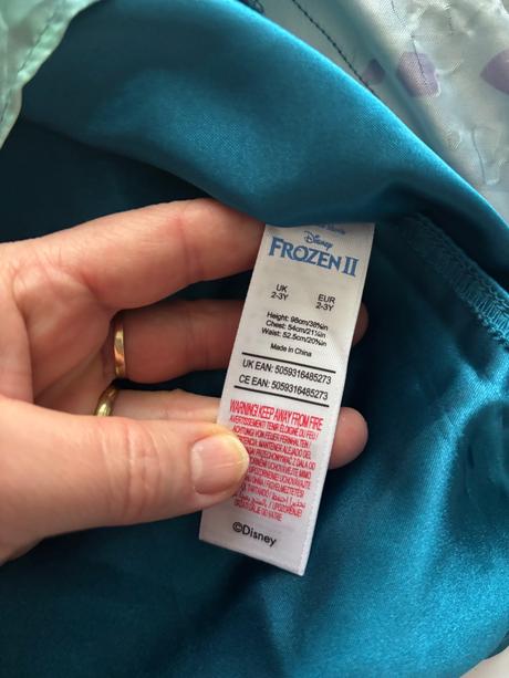 An9/ kostým anna frozen ii - v.2/3 roky, 