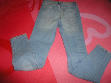 Drbané rifle hm, bezva stav, vel. 10-11 let, h&m,140