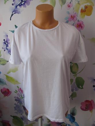 Bílé bavlněné dámské tričko noisy may, l