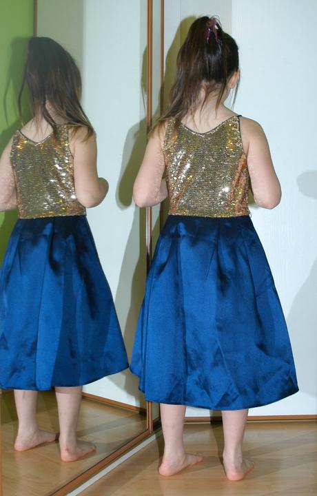 Slavnostní společenské tmavě modré šaty, monsoon,146