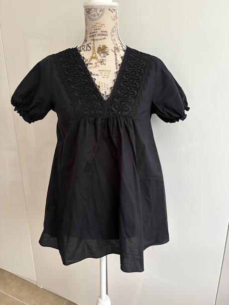 Těhotenská halenka černá s h&m mama, h&m,s