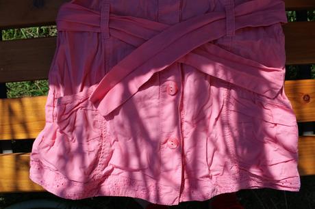 Dívčí šaty - šatičky s páskem květy, next,86