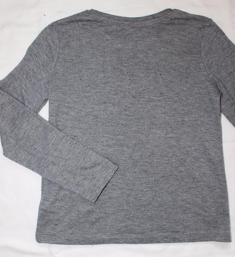 Ak93. tričko s flitry 8-9 let, f&f,134