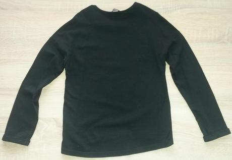 Černé bavlněné tričko vel. 122-128, george,122