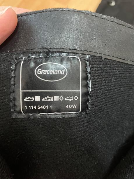 Dámské kozačky, graceland,40