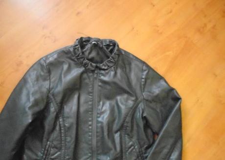 Koženková bunda vel. 42, 42