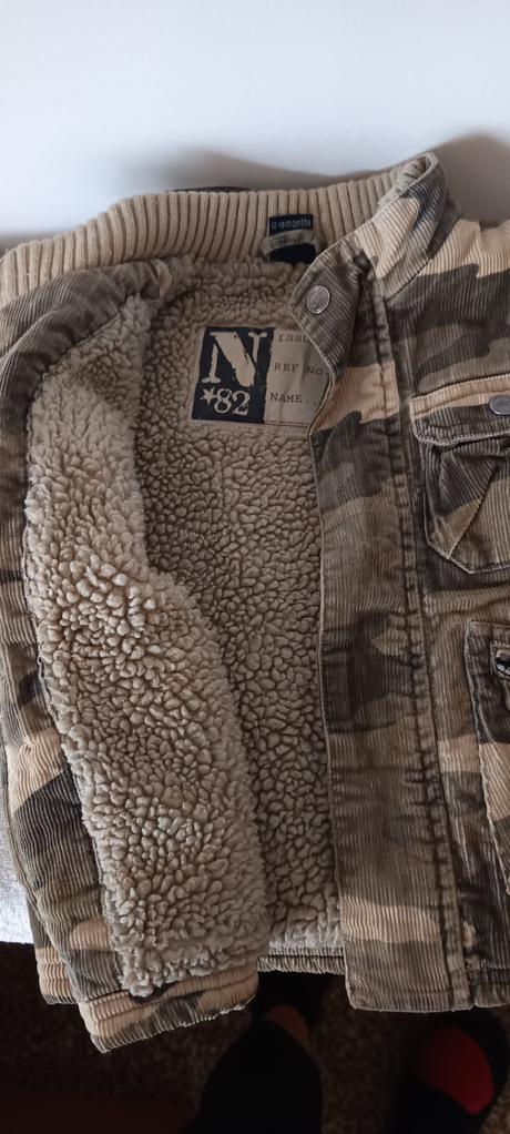 Manžestrová zimní bunda, next,80