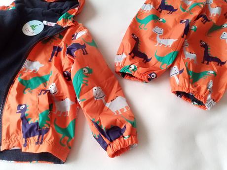 Nový nepromokavý dino set, 98/104, 98 / 104