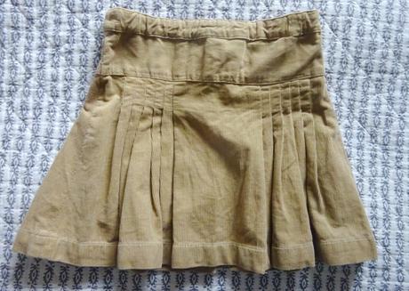 Manšestrová sukně, zara,116