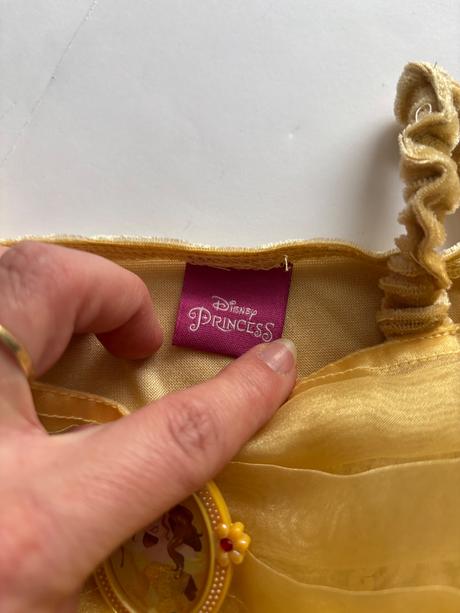 An9/ kostým delux bell kráska disney - v.3 roky, 