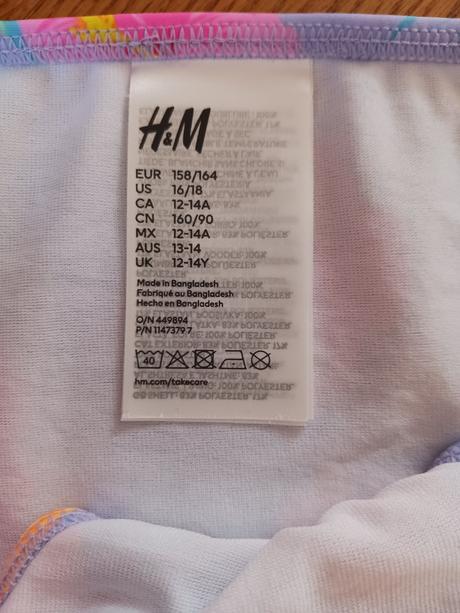 Plavky h&m č.158/164, h&m,158