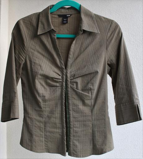 Olivová halenka, h&m,38