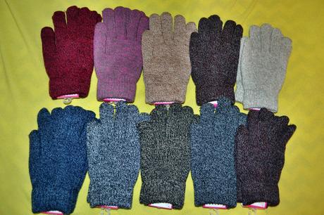 Silné strečové rukavice,fleece uvnitř,vel.158-xl, 158 - xs