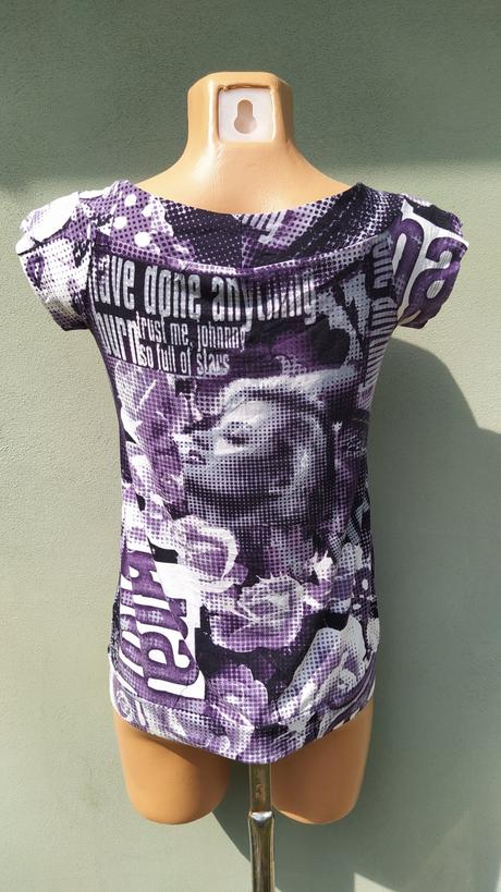 Tričko top draps - vel.s, draps,s