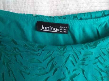 Zelená halenka 3/4 rukáv vel. 42, 42