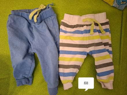 Kojenecké tepláčky (velikost 68), 68