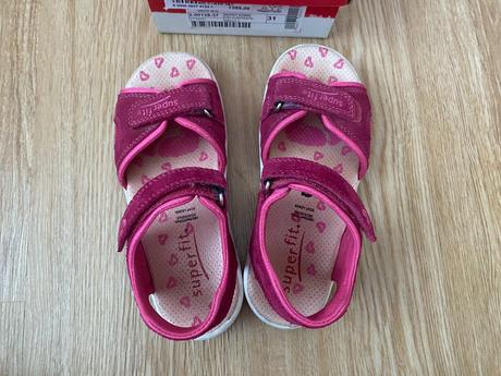 Dívčí letní sportovní sandálky superfit, superfit,31