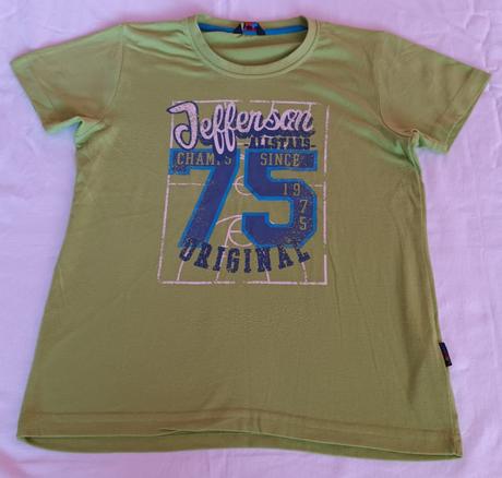 Chlapecké triko zelené krátký rukáv lewro, lewro,152