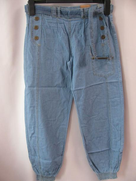 Kalhoty z letní džínoviny,7/8-lee cooper, lee cooper,158