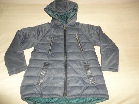 Oboustranná zimní bunda zara, vel. 9-10 let, zara,134