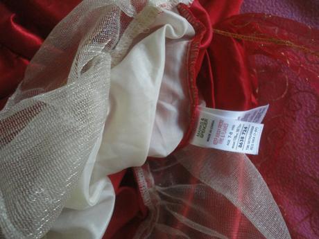 Dlouhé karnevalové šaty marks&spencer,vel. 7-8 let,