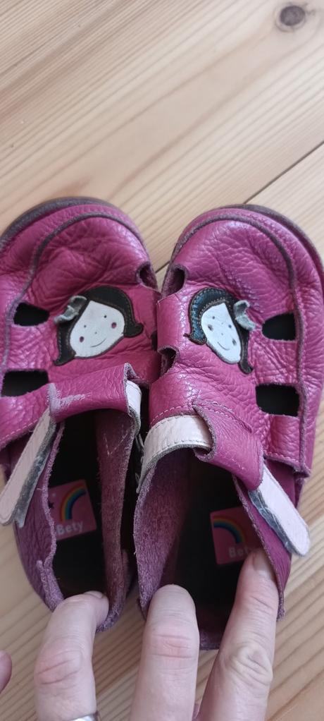 Růžové barefoot sandály, tikki,27