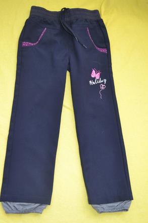 Podzimní softshellové kalhoty wolf,3-4r., wolf,104