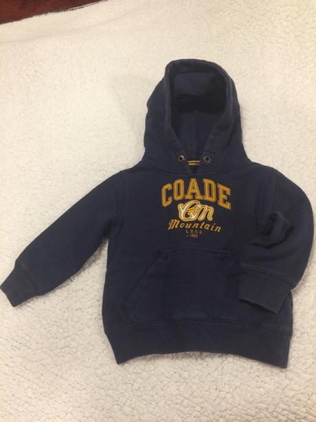 Kvalitní bavlněná mikina, h&m,86