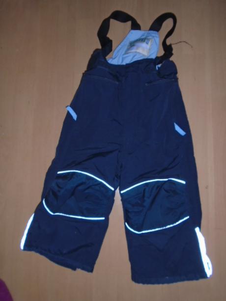 Oteplovačky lyžařské kalhoty oteplováky vel 86/92, tcm,86 / 92