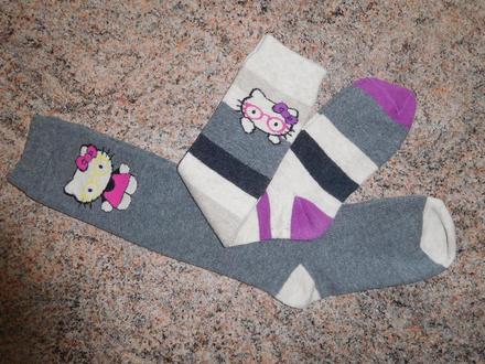 Podkolenky vel. 34-36 - 2 ks, c&a,34