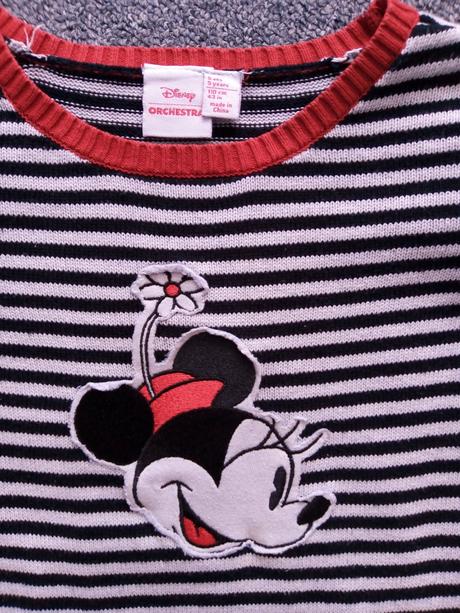 Svetrove šaty zn."disney" vel."110"oblékne i 122, disney,110