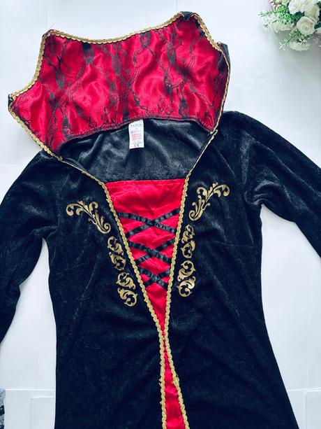 An8/ kostým upírka/ čarodějnice - v.s dámský, 