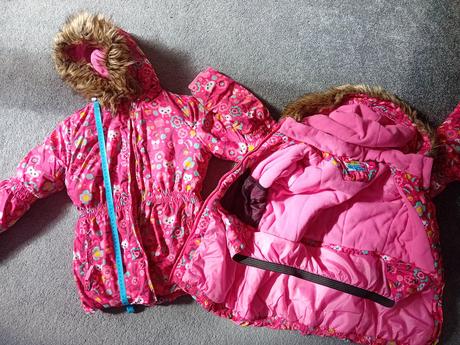 2x zimní bunda, 128