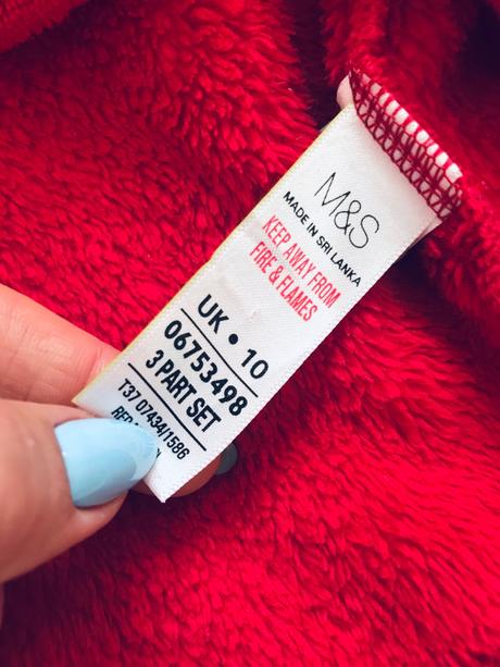 Župan coral fleece - v.uk 10, marks & spencer,s