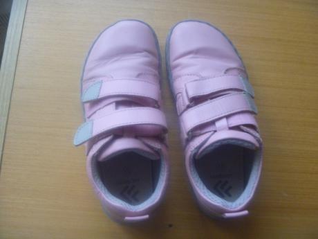 Růžové celoročky zn. barefoot vel. 33, 33
