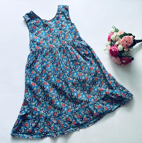 Ob/ šaty květované - v.7/8 let, young dimension,128