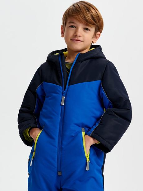 Barevná zimní kombinéza klučičí overal vel. 110, sinsay,110