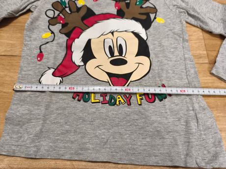 Vánoční triko s mickey mouse, 122