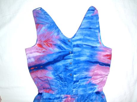 Nádherný modrofialkový overal, young dimension,152