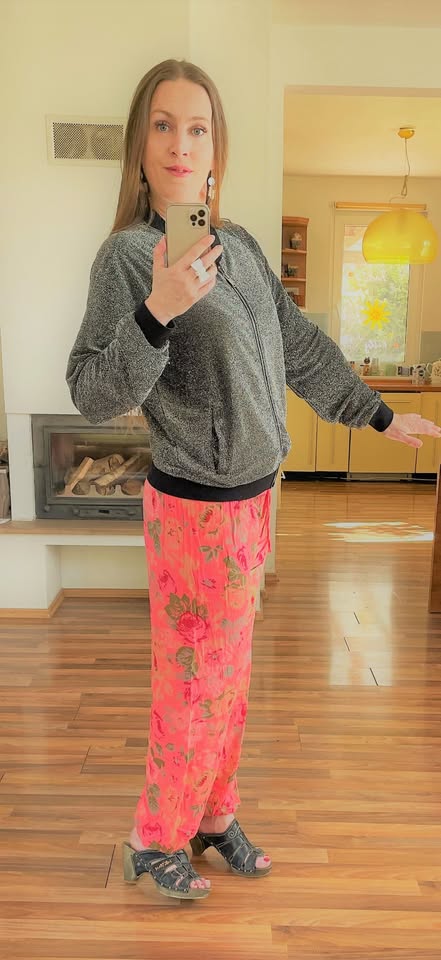 Stříbrná nit mikina, vel m, sinsay, sinsay,m