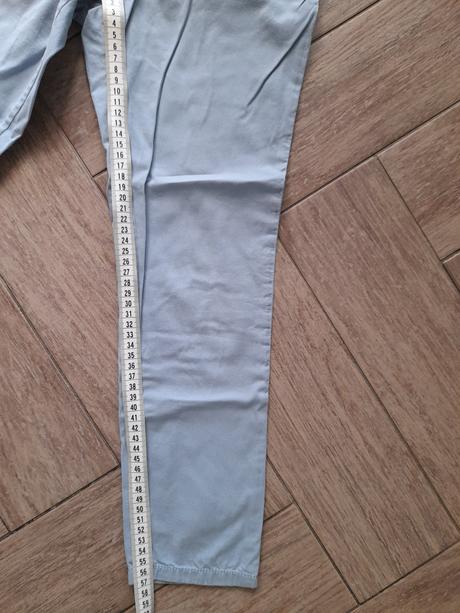 Slabé plátěné kalhoty zn. hm, vel. 134, h&m,134