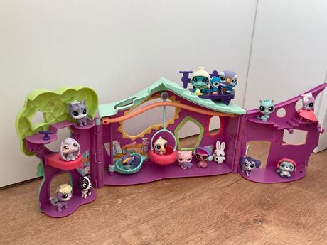 Littlest pet shop - zvířatká, domeček a doplňky,