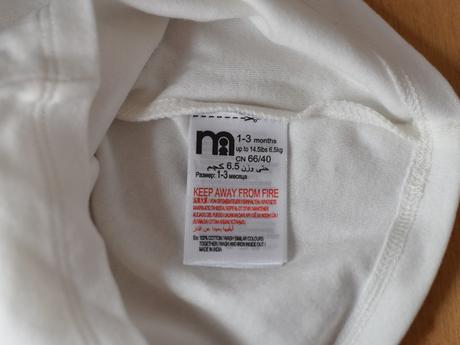 Tričko vel. 1 - 3m, mothercare,62