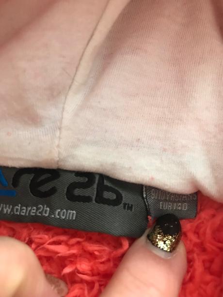 Mikina fleecová dare2b - v.9/10 let, 140