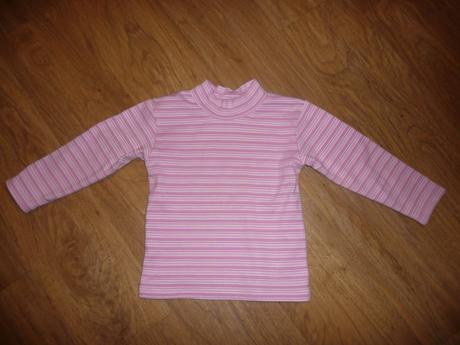 Růžovobílé tríčo na 2-3 roky-vel.98, 98