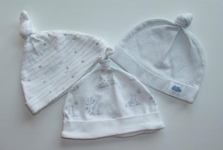 C845 bavlněné čepičky vel. 62, 62