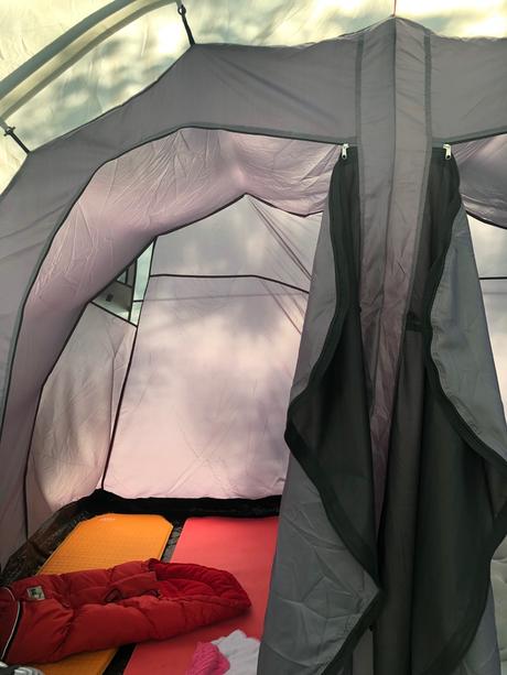 Jednou použitý stan colemann coastline 4 deluxe, coleman