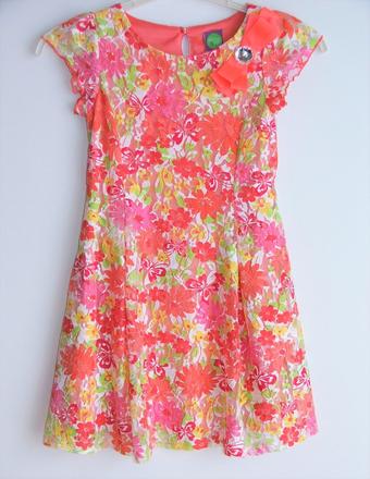 P44 krajkové šaty vel. 5let, 110